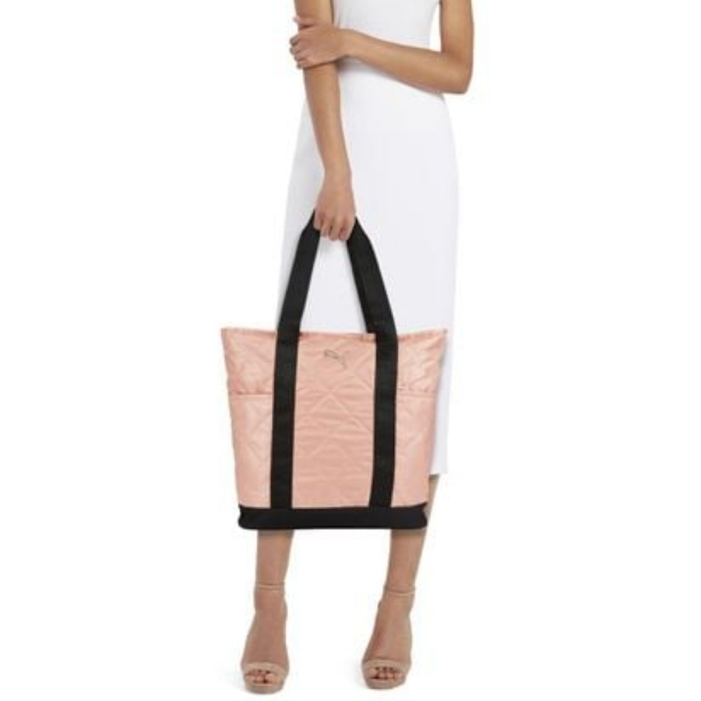 PUMA Evercat Orbital Tote in Pink/Black - Picture 4 of 14